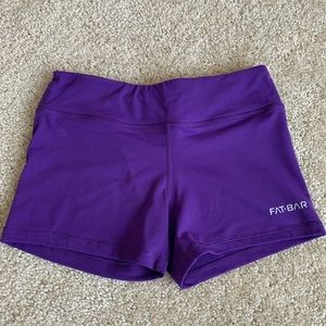 Fat Bar Apparel Compression Booty Shorts